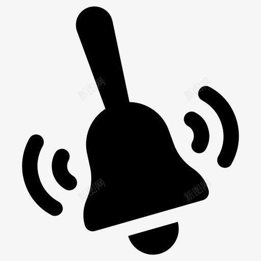 铃声圣诞节手铃svg_新图网 https://ixintu.com 铃声 圣诞节 手铃手