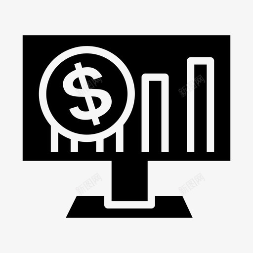 股票市场分析图表svg_新图网 https://ixintu.com 图表 股票市场 股票 市场分析 计算机 创业 新业务