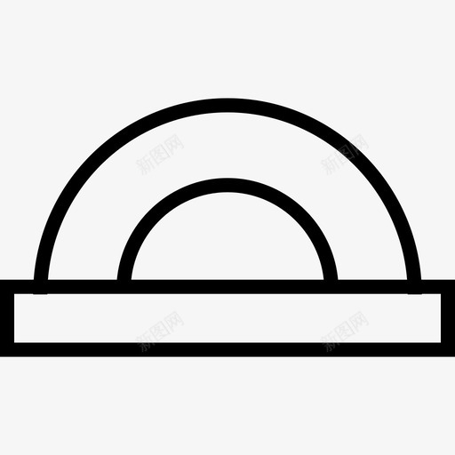量角器尺子标记svg_新图网 https://ixintu.com 量角器 尺子 标记 学习 几何 教育 绘图 距离 学校 学校教育