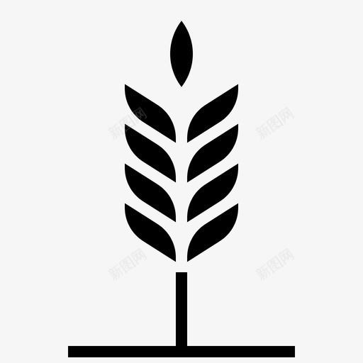 大麦树枝食物svg_新图网 https://ixintu.com 大麦 树枝 食物 叶子 自然 农业 雕文