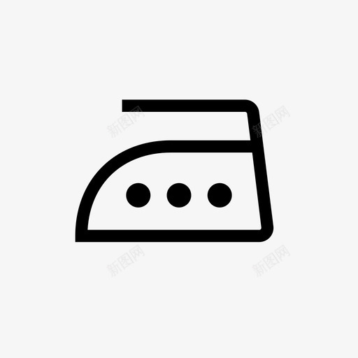 熨斗高温护理说明洗衣svg_新图网 https://ixintu.com 熨斗 高温 护理 说明 洗衣