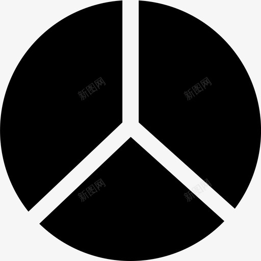 饼图图表和平符号svg_新图网 https://ixintu.com 饼图 图表 和平 符号 百分比 比例 统计 旅游度假 字形