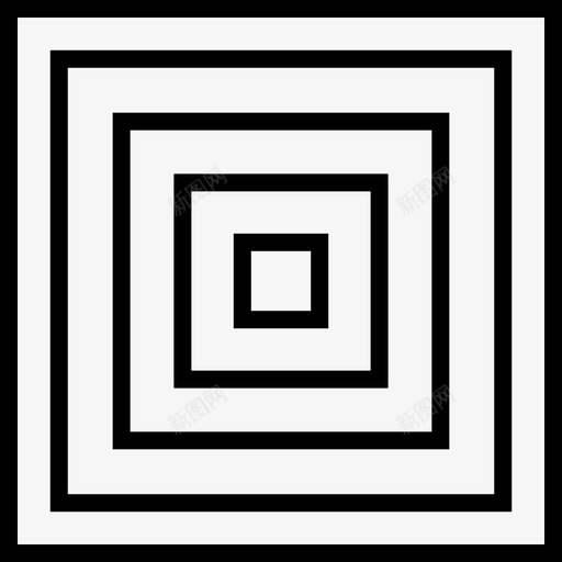 同心正方形馅饼迷宫svg_新图网 https://ixintu.com 同心 正方形 抽象 馅饼 迷宫 杰作 胶粘 生成 设计 立方体 创意