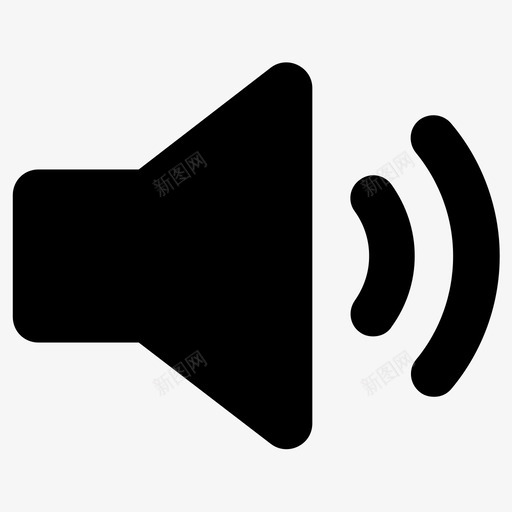 扬声器大声音乐打开svg_新图网 https://ixintu.com 打开 声音 扬声器 大声 音乐