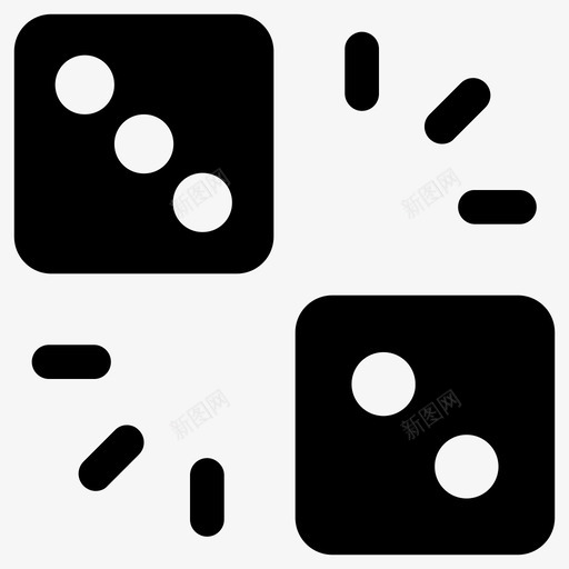玩5骰子svg_新图网 https://ixintu.com 骰子 游戏