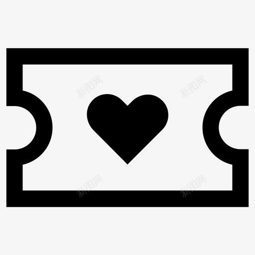 优惠券爱情浪漫svg_新图网 https://ixintu.com 优惠券 爱情 浪漫 机票 情人节