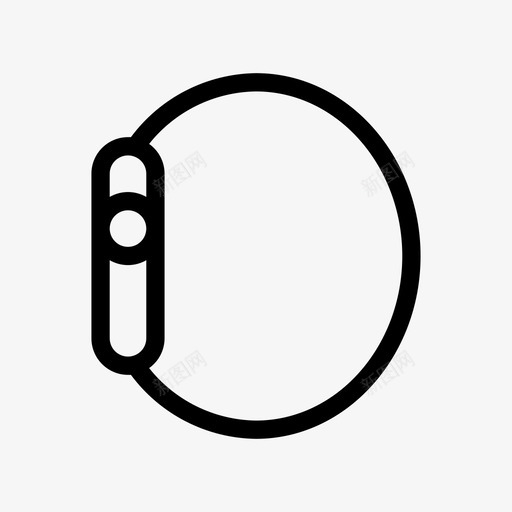 applewatchside苹果手表数字手表svg_新图网 https://ixintu.com 手表 苹果 数字 智能 可穿 穿戴