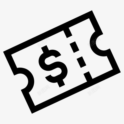 销售折扣券优惠票svg_新图网 https://ixintu.com 销售 折扣 优惠 促销 售票