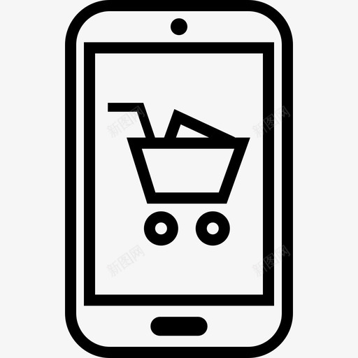 移动商店补充购物车svg_新图网 https://ixintu.com 移动 商店 补充 购物车 电子报 商业 清洁 沿宽 购物