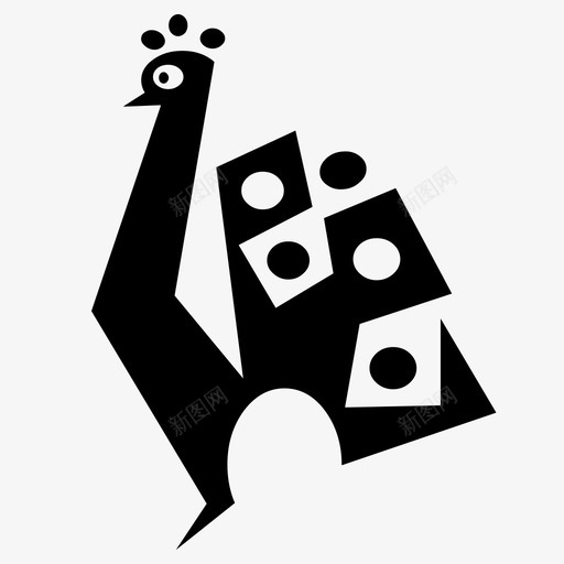 孔雀野生自然svg_新图网 https://ixintu.com 动物 抽象 孔雀 野生 自然 狩猎 游戏 森林 动物群 非洲 野生动物