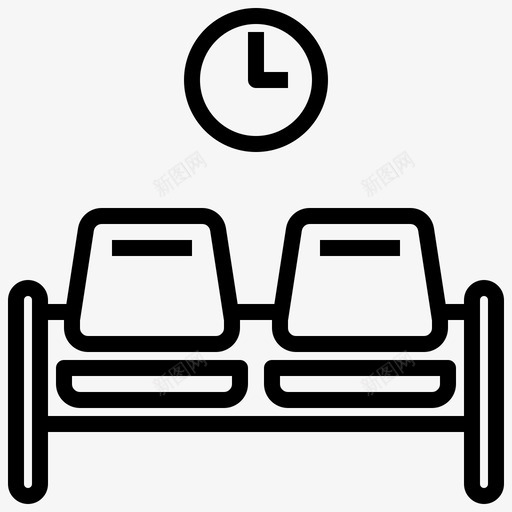 候车室休息室圆形svg_新图网 https://ixintu.com 候车室 休息室 圆形 时间 铁路 轮廓