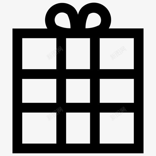礼品盒奖品大奖svg_新图网 https://ixintu.com 礼品盒 奖品 大奖 购物 电子商务 第卷
