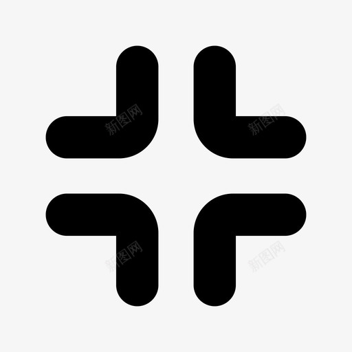 最小化退出全屏调整大小svg_新图网 https://ixintu.com 最小化 退出 全屏 调整 大小 缩小