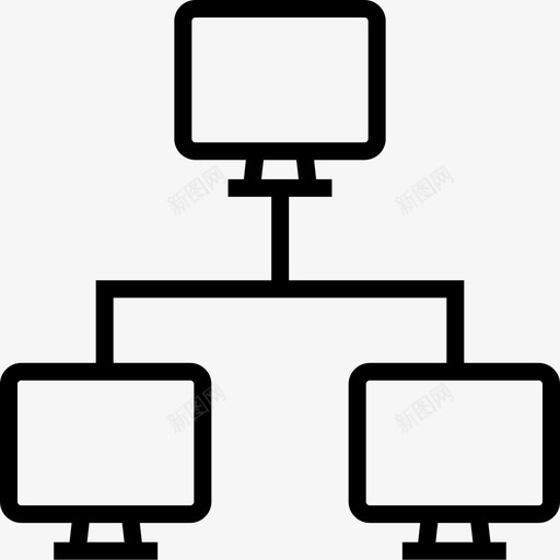 计算机网络传输发送svg_新图网 https://ixintu.com 互联网 计算机 网络计算机 网络传输 发送 接收 在线 互联 网信息 数字 时代