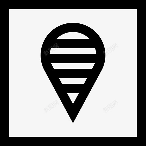 地图别针gps线路svg_新图网 https://ixintu.com 地图 别针 导航 线路 位置 粗体