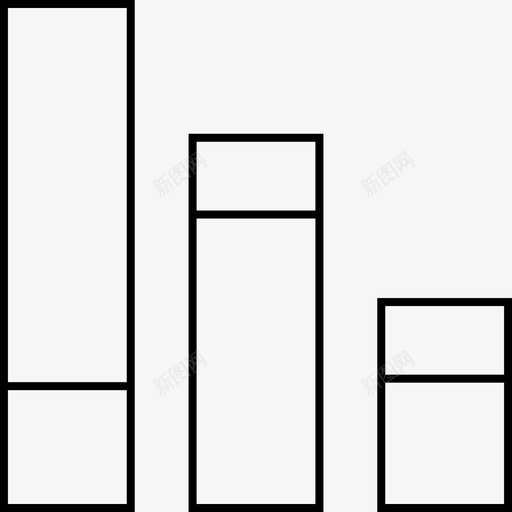 抽象数据条形图创意svg_新图网 https://ixintu.com 抽象 数据 条形图 创意设计 形状
