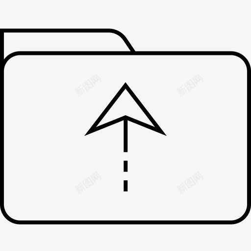 web文件夹向上键入svg_新图网 https://ixintu.com 文件夹 向上 键入 存储 类似 联机 数据 存档