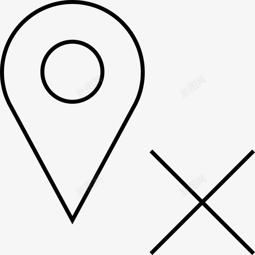 地图别针位置无关svg_新图网 https://ixintu.com 地图 别针 删除 位置 无关 谷歌 方向 交叉 导航