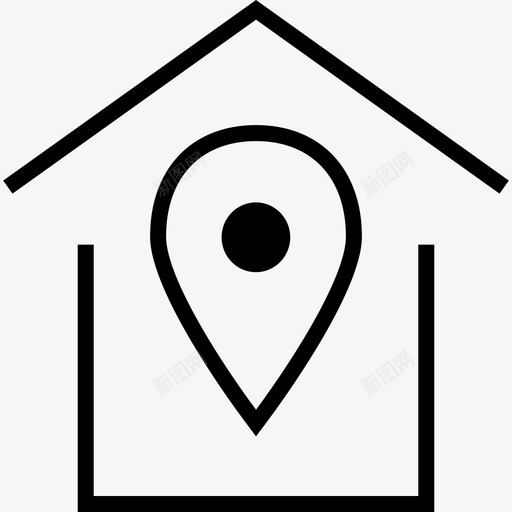 别针屋全球定位系统别针家svg_新图网 https://ixintu.com 别针 房地产 全球定位 系统 别针家 住房 大纲