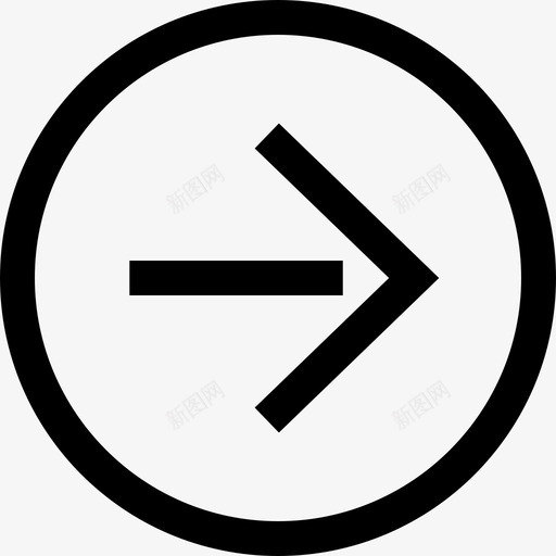 向右箭头简历指针svg_新图网 https://ixintu.com 箭头 向右 简历 指针 文档 方向 数据 弓箭手 运输 粗体