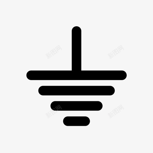 接地电路数字svg_新图网 https://ixintu.com 接地 数字 电路 电子