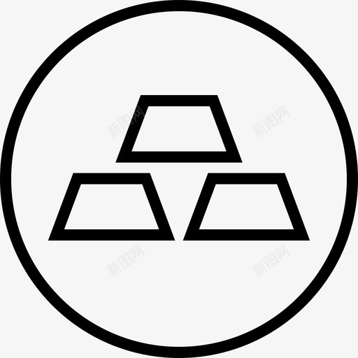 金条价值在线svg_新图网 https://ixintu.com 金条 货币 金融 商业 价值 在线 发现 财富