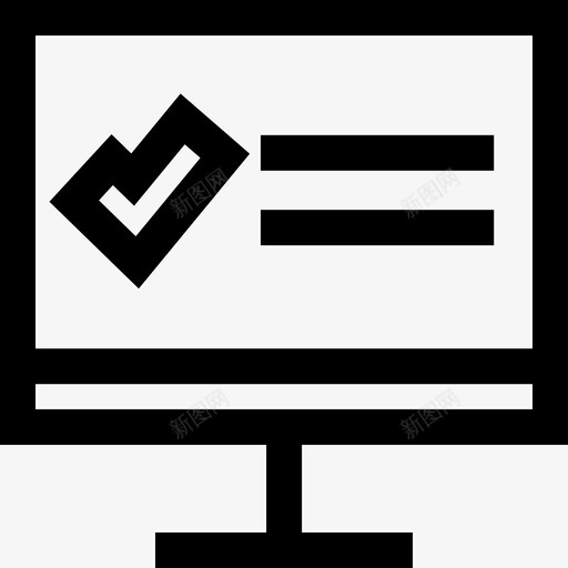 显示器中屏幕桌面svg_新图网 https://ixintu.com 电脑 显示器 屏幕 桌面 网络 可视 在线 笔记本 趣味 信息 图形