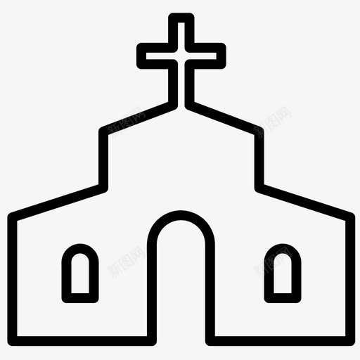 教会基督教宗教svg_新图网 https://ixintu.com 教会 基督教 宗教 精神 崇拜 随机