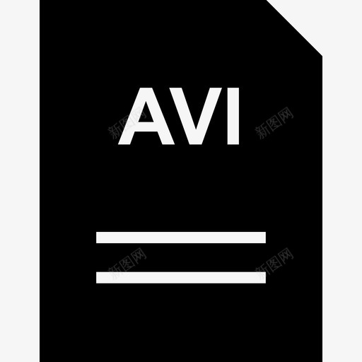 avi视频格式页面svg_新图网 https://ixintu.com 视频 格式 页面 偏移量 文件 扩展名 文档 解码器 速率 文件名 字形