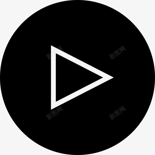 播放电视音乐svg_新图网 https://ixintu.com 播放 电视 音乐 媒体 方向 通信 命令 箭头 警报 视频 导航