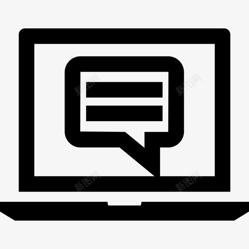 网页短信标志严肃svg_新图网 https://ixintu.com 短信 网页 标志 严肃 在线 笔记本 电脑 文档 射手 分析 粗体
