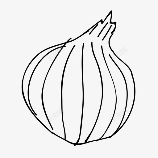 手绘洋葱农场食品svg_新图网 https://ixintu.com 手绘 洋葱 蔬菜 农场 食品 农产品