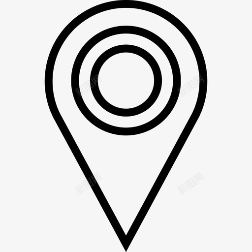 地图别针对象材料svg_新图网 https://ixintu.com 地图 别针 对象 材料 标记 位置 项目 指示 方向 导航