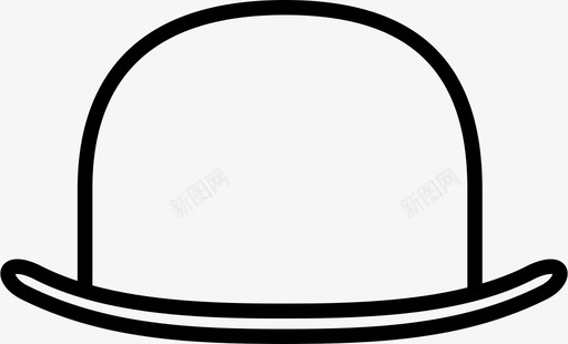 圆顶礼帽风格男人svg_新图网 https://ixintu.com 圆顶 礼帽 帽子 风格 男人 人头 时尚服装 帽檐 穿着