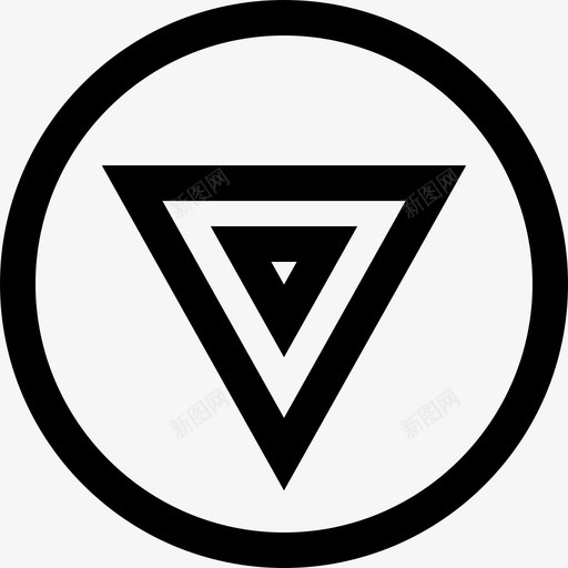 箭头向下符号信号svg_新图网 https://ixintu.com 箭头 向下 符号 信号 道路 指针 方向 交通 粗体