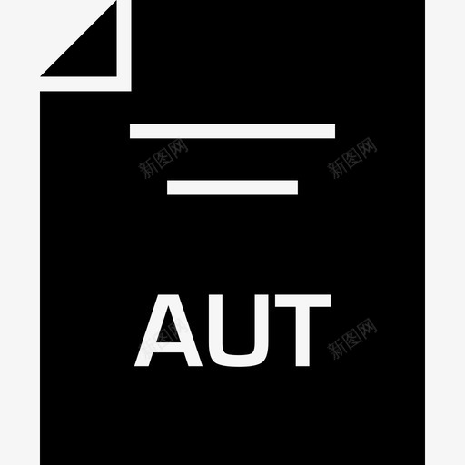 aut文件扩展名文档文件名svg_新图网 https://ixintu.com 文件 扩展名 文件名 文档 页面 字形
