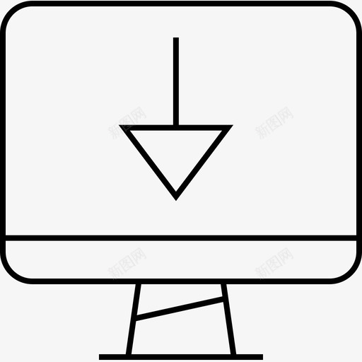低销售额数据下降svg_新图网 https://ixintu.com 低销 销售额 信息 数据 下降 显示器 图形