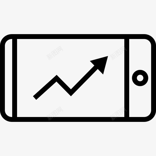 移动信息图形屏幕电话svg_新图网 https://ixintu.com 移动 信息 图形 业务 屏幕 电话 数据 图表 箭头 分析 侧边