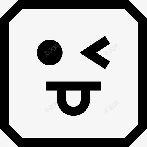 吐舌头调侃嘲笑svg_新图网 https://ixintu.com 化身 取笑 嘲笑 嘲笑卡通 情感 眨眼 粗体 脸个 舌头 表情 调侃 调情