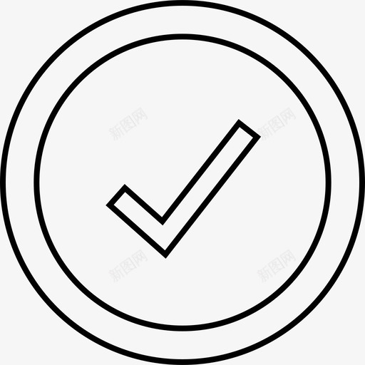 勾选目标购物svg_新图网 https://ixintu.com 完成 勾选 目标 购物 在线 工作 商务 投票 电子商务