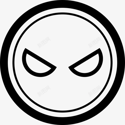 表情脸愤怒疯狂感觉svg_新图网 https://ixintu.com 表情 愤怒 疯狂 感觉 情绪 不安 不高兴 心烦意乱