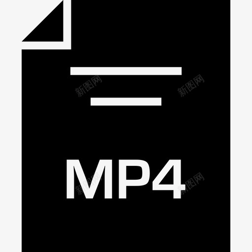 mp4文件扩展名文档文件名svg_新图网 https://ixintu.com 文件 扩展名 文件名 文档 页面 字形