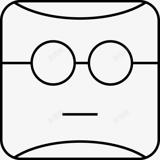 中立化身表情svg_新图网 https://ixintu.com 表情 中立 中立化 化身 情绪 脸轻