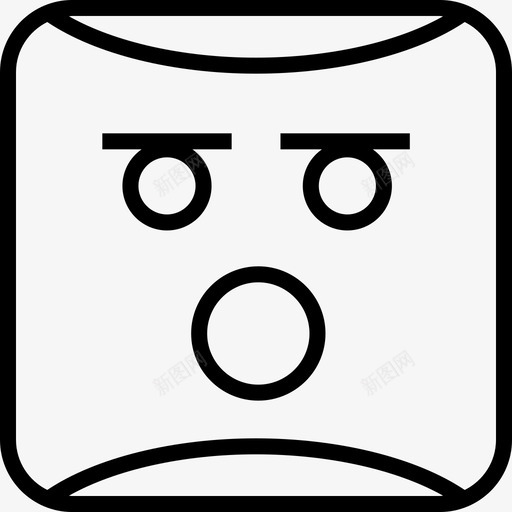 表情动画情感svg_新图网 https://ixintu.com 表情 动画 情感 流行 分享 社交 媒体 哇哦 脸个 常规