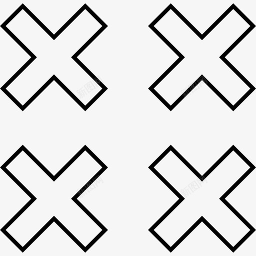 抽象十字架抽象4光svg_新图网 https://ixintu.com 抽象 十字架