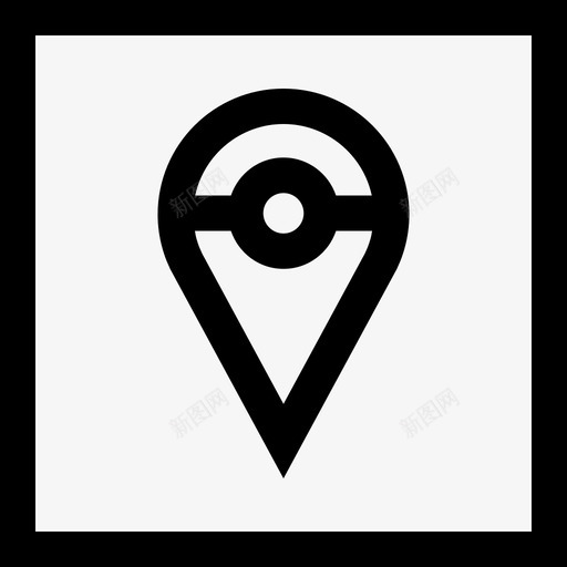 地图别针gps线路svg_新图网 https://ixintu.com 地图 别针 导航 线路 位置 粗体