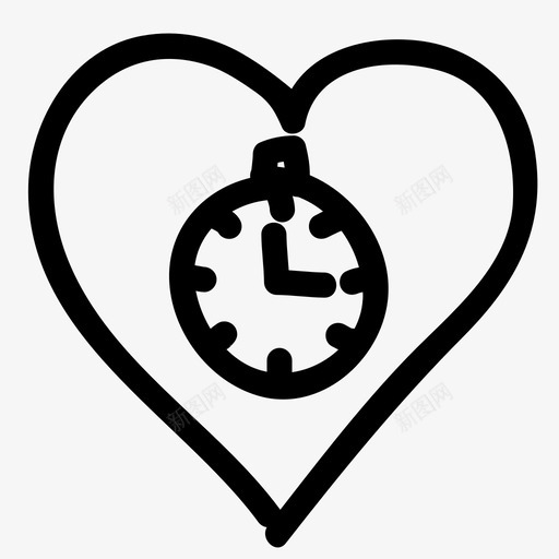 秒表心有氧健康svg_新图网 https://ixintu.com 秒表 心有 有氧 健康 一颗