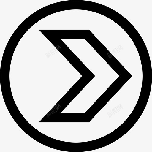 向右箭头符号信号svg_新图网 https://ixintu.com 箭头 向右 符号 信号 道路 指针 方向 交通 粗体