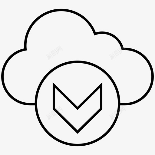 云降减信号svg_新图网 https://ixintu.com 降云 降减 信号 在线 多多 箭头 活动 联合