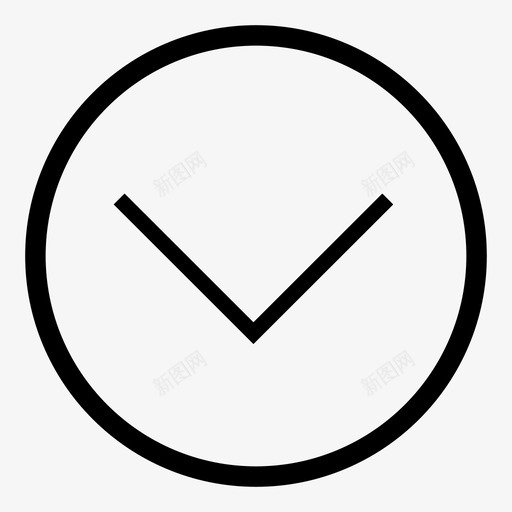 向下箭头显示更多svg_新图网 https://ixintu.com 下降 向下 箭头 显示 更多 低下 下沉